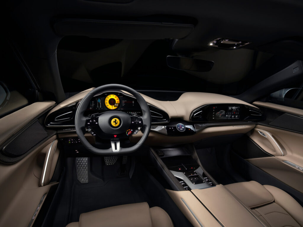 2025 Ferrari Purosangue cockpit