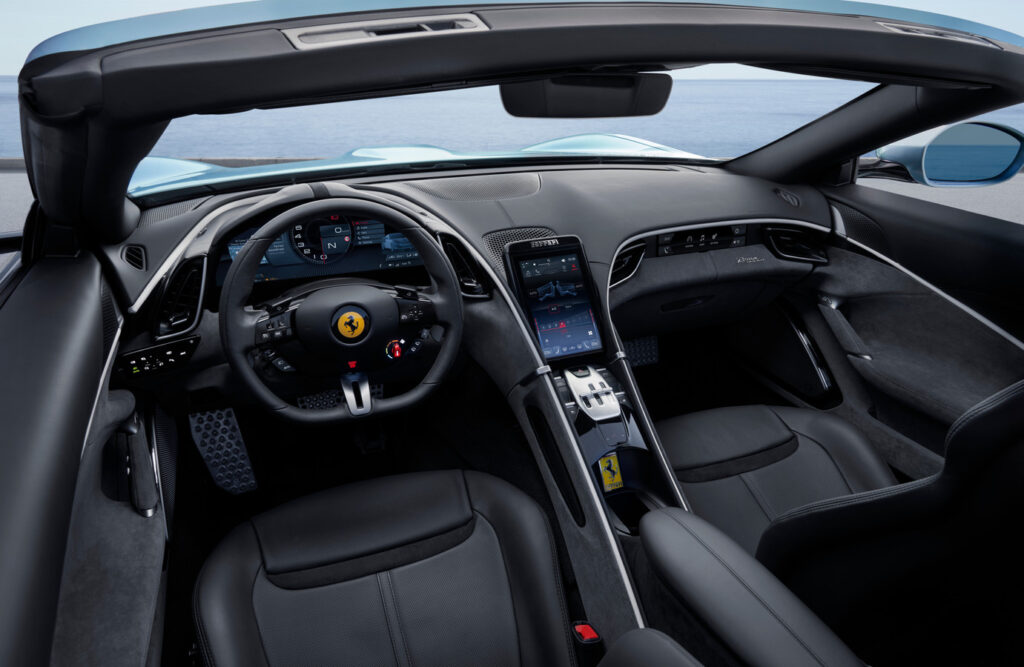 Ferrari Roma Spider Interior